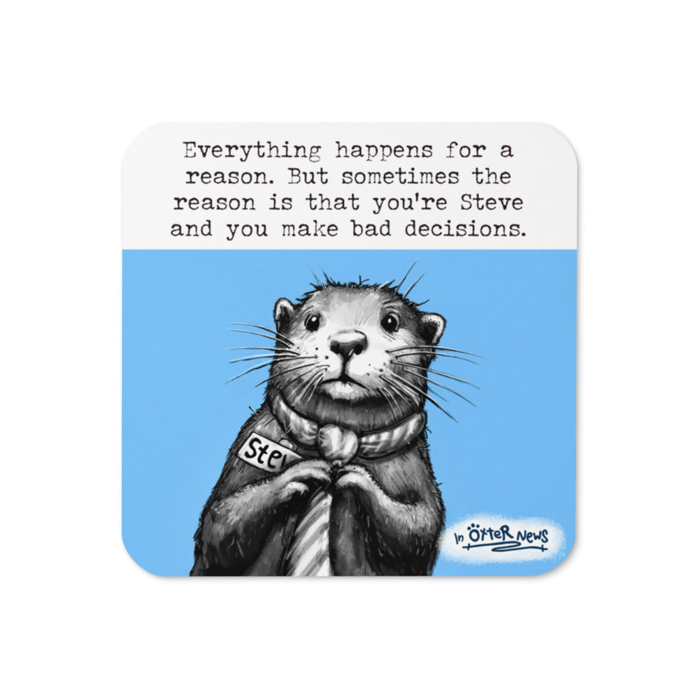Bad Decisions Steve otter coaster