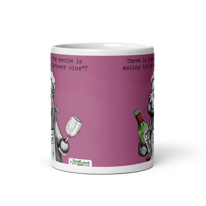 Leftover Wine mug from the side