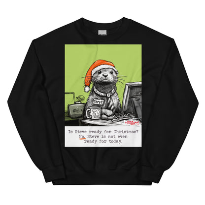 Ready For Christmas jumper in Black